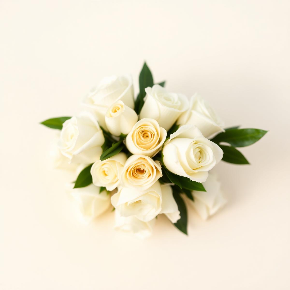Buquê de Rosas Brancas